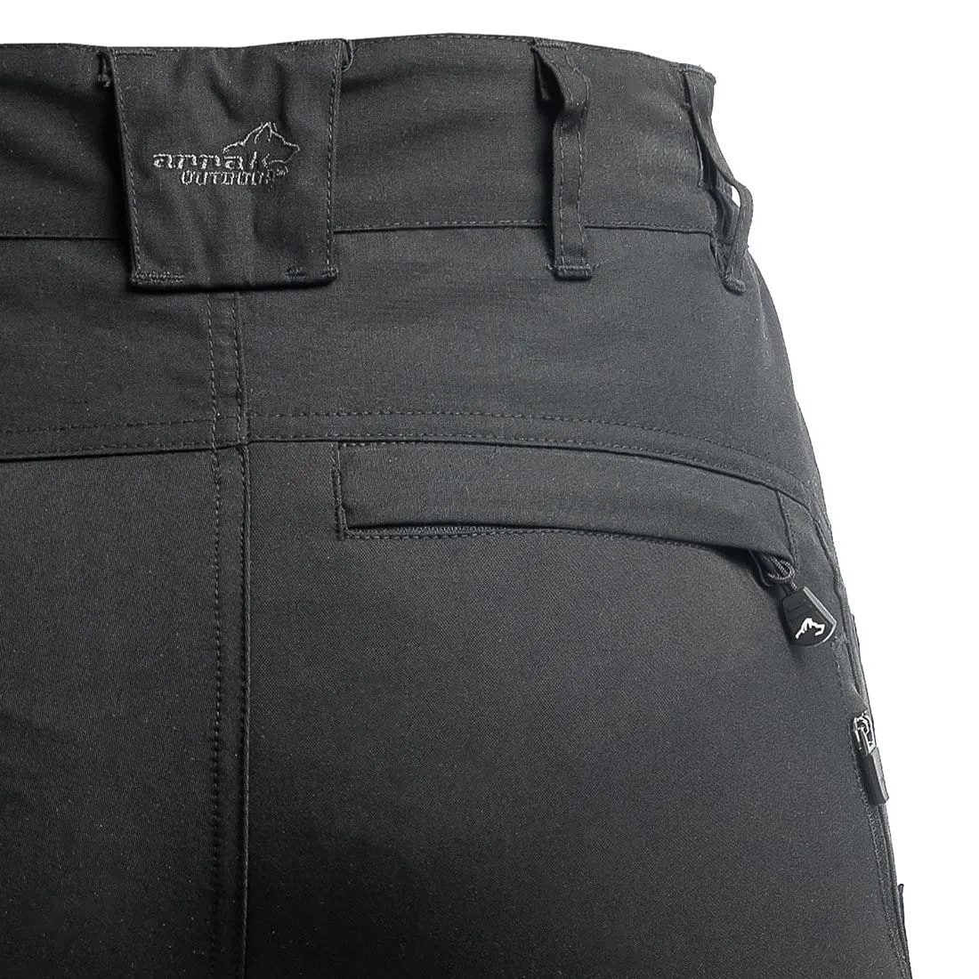 Active Stretch Pants Lady Black (Short)