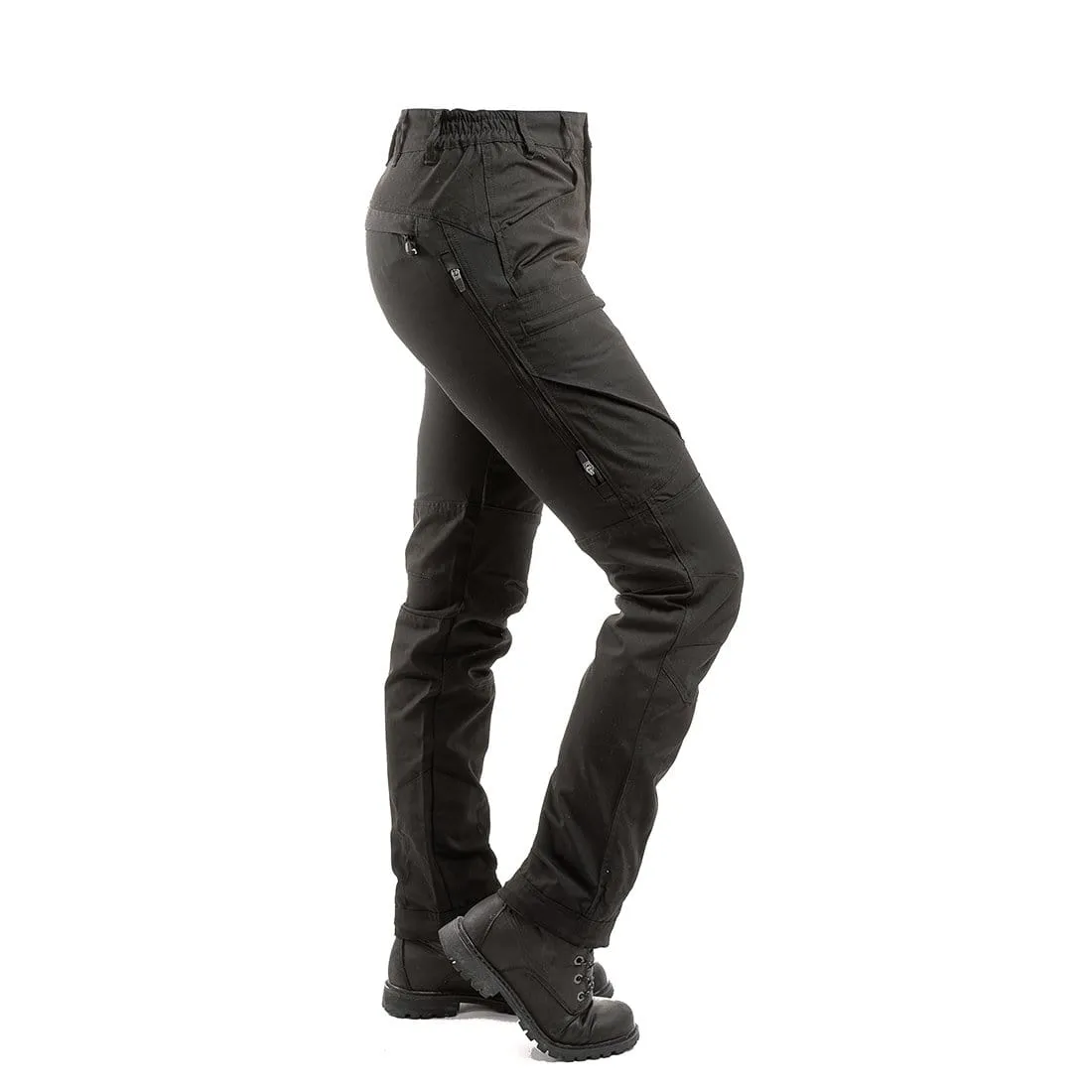 Active Stretch Pants Lady Black (Short)