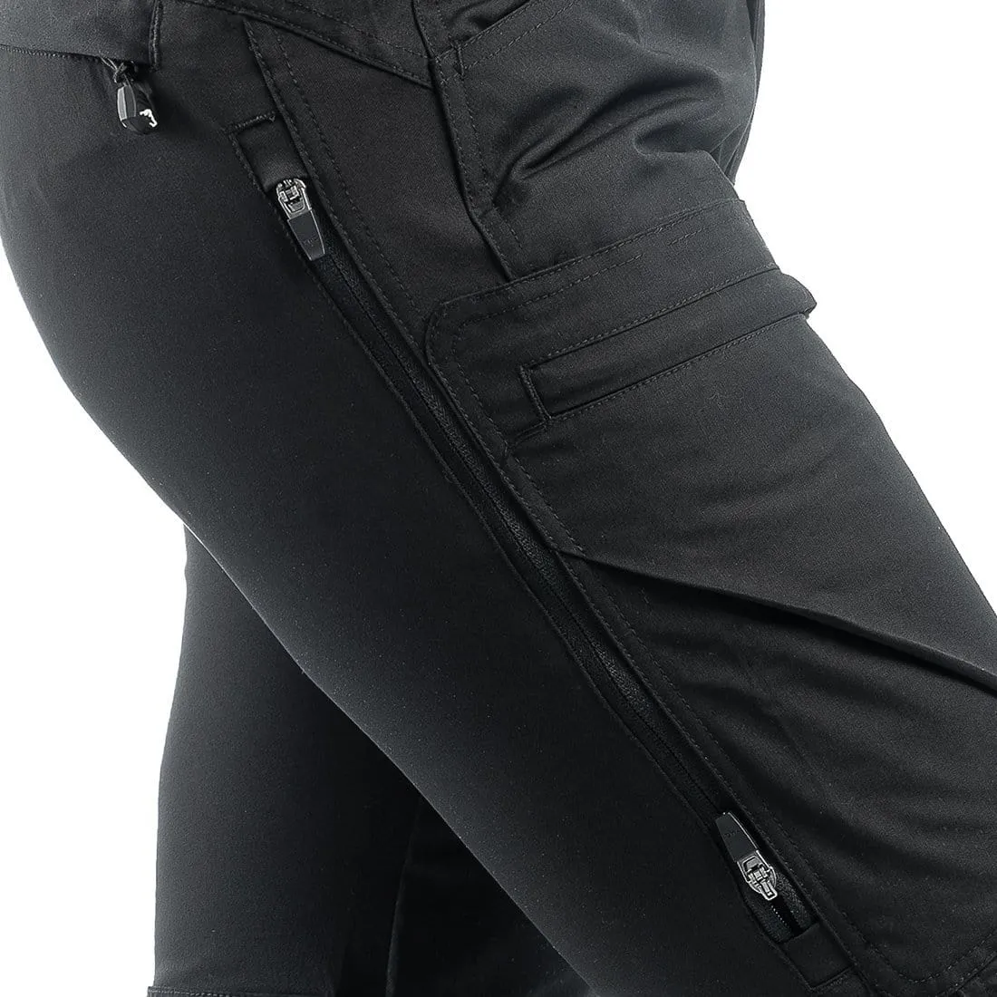 Active Stretch Pants Lady Black (Short)