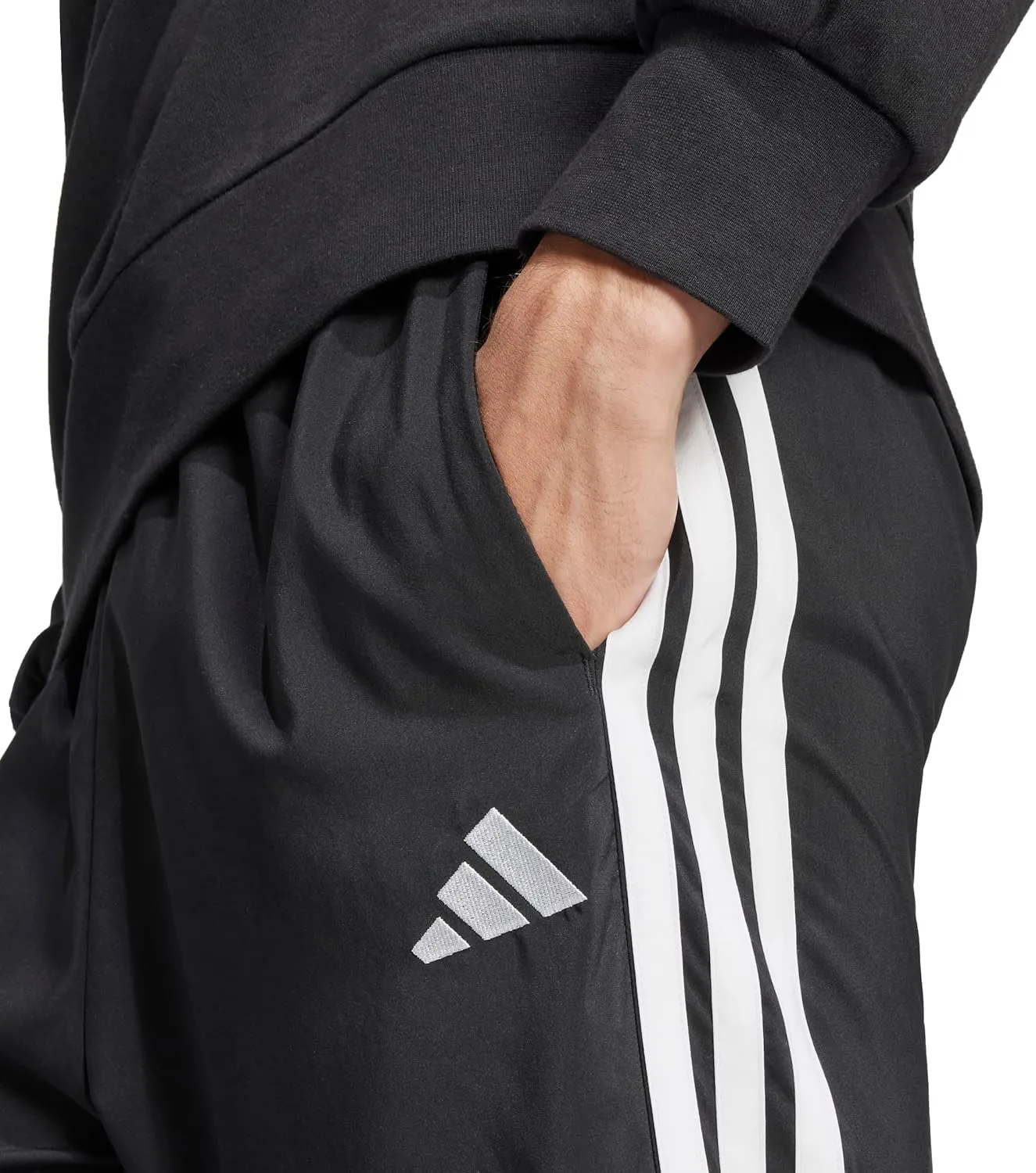 adidas Men's Essentials 3-Stripes Open Hem Stanford Pants