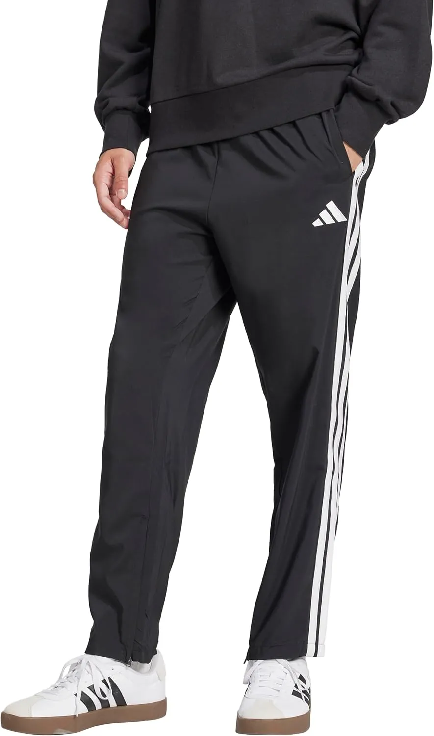 adidas Men's Essentials 3-Stripes Open Hem Stanford Pants