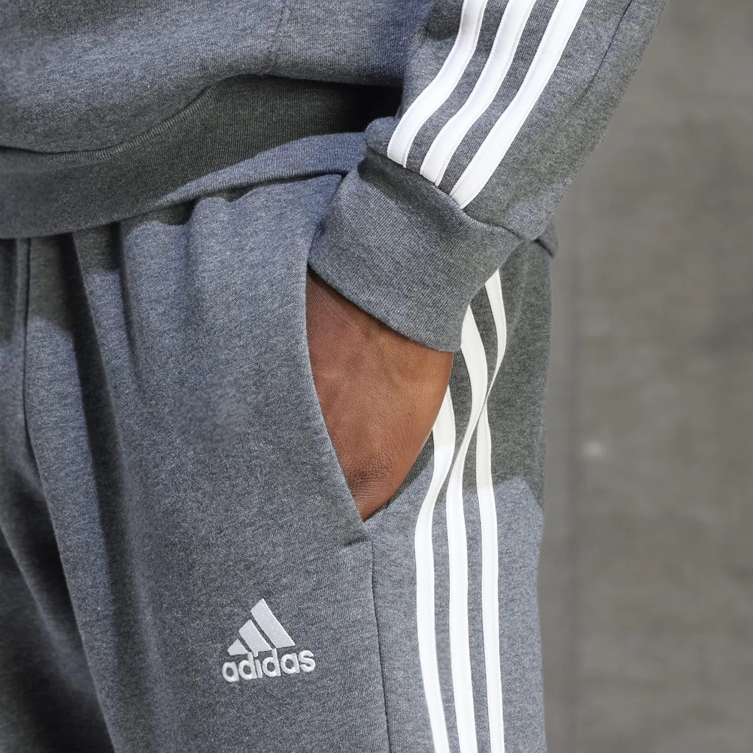 adidas Men's Essentials 3-Stripes Regular Tricot Pants
