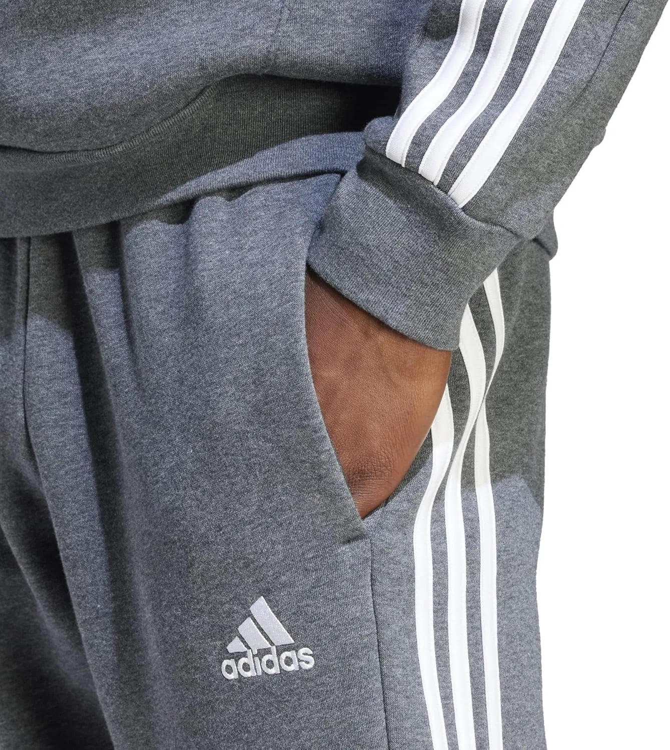 adidas Men's Essentials 3-Stripes Regular Tricot Pants
