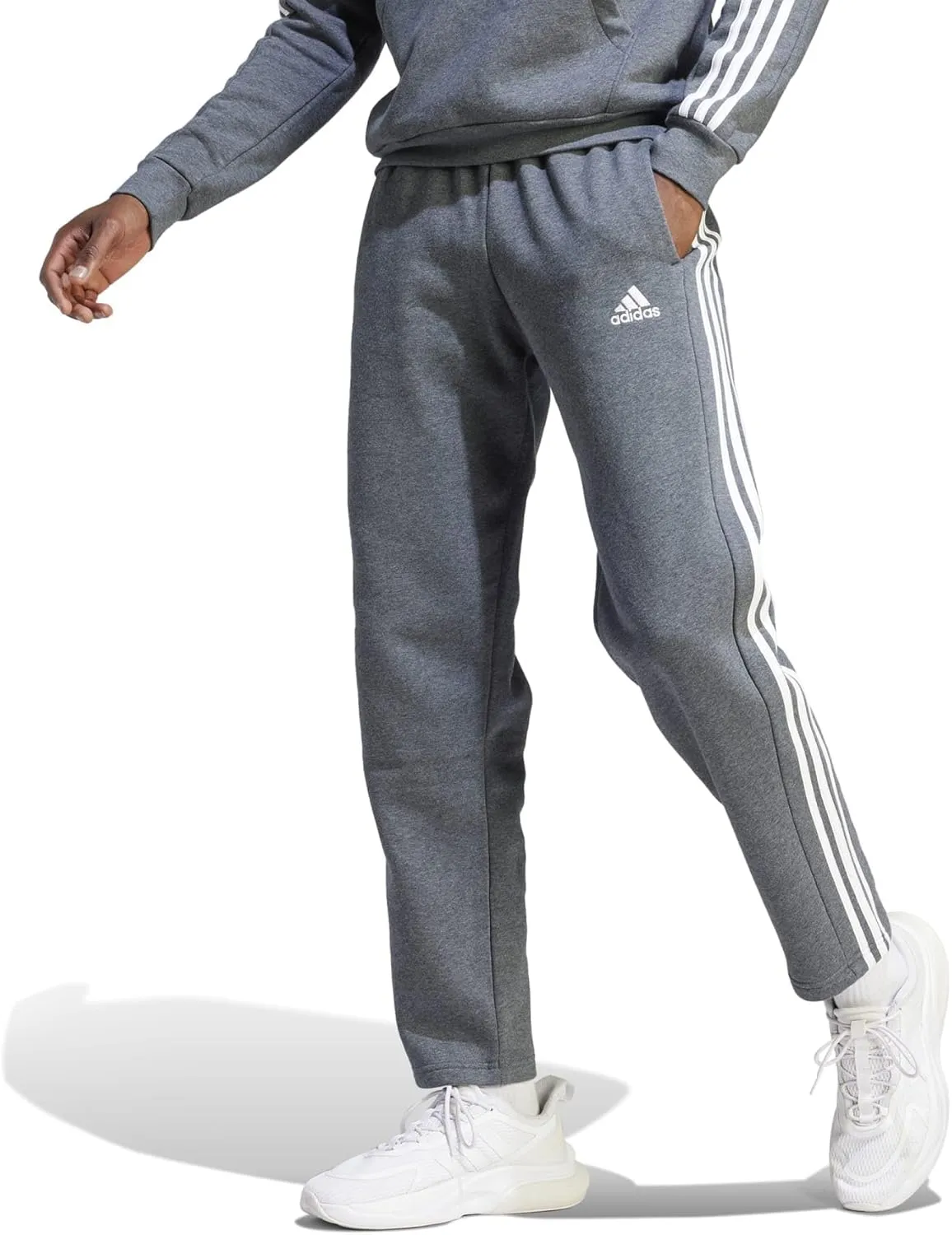 adidas Men's Essentials 3-Stripes Regular Tricot Pants