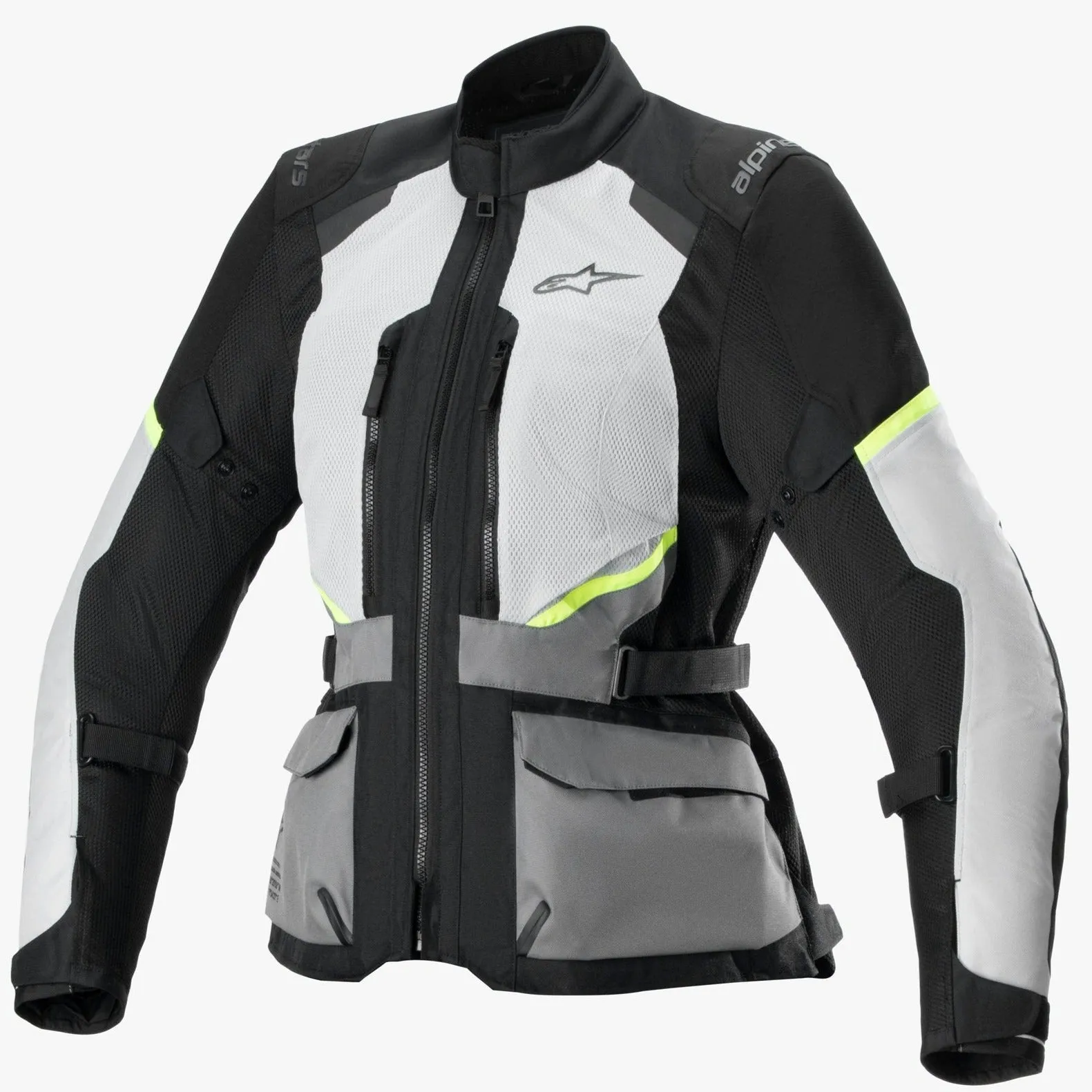 Alpinestars Stella Andes Air DS Jacket Ice Grey Black Dark Grey