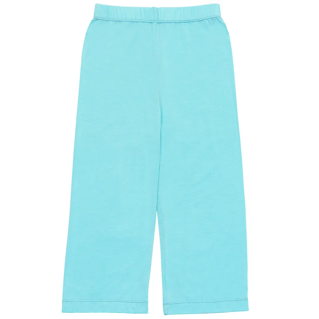Bamboo yoga Pants - Pale aqua