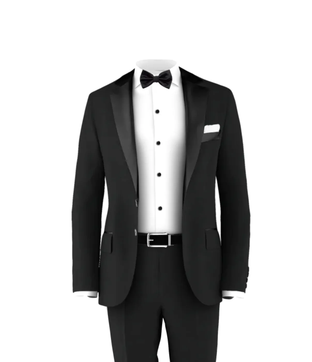 Black Tuxedo Suit Black Tie
