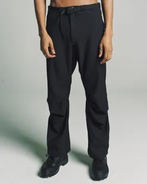 Black Wool Titanus™ Twill Hard Arc Pants