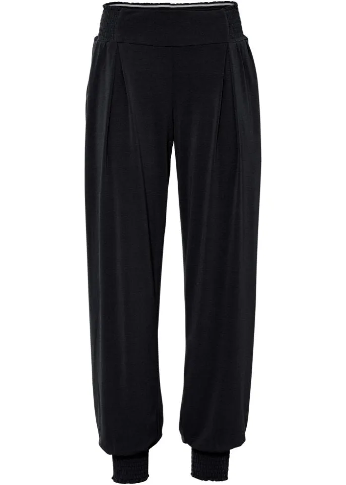 Bodyflirt pull-on trousers, black