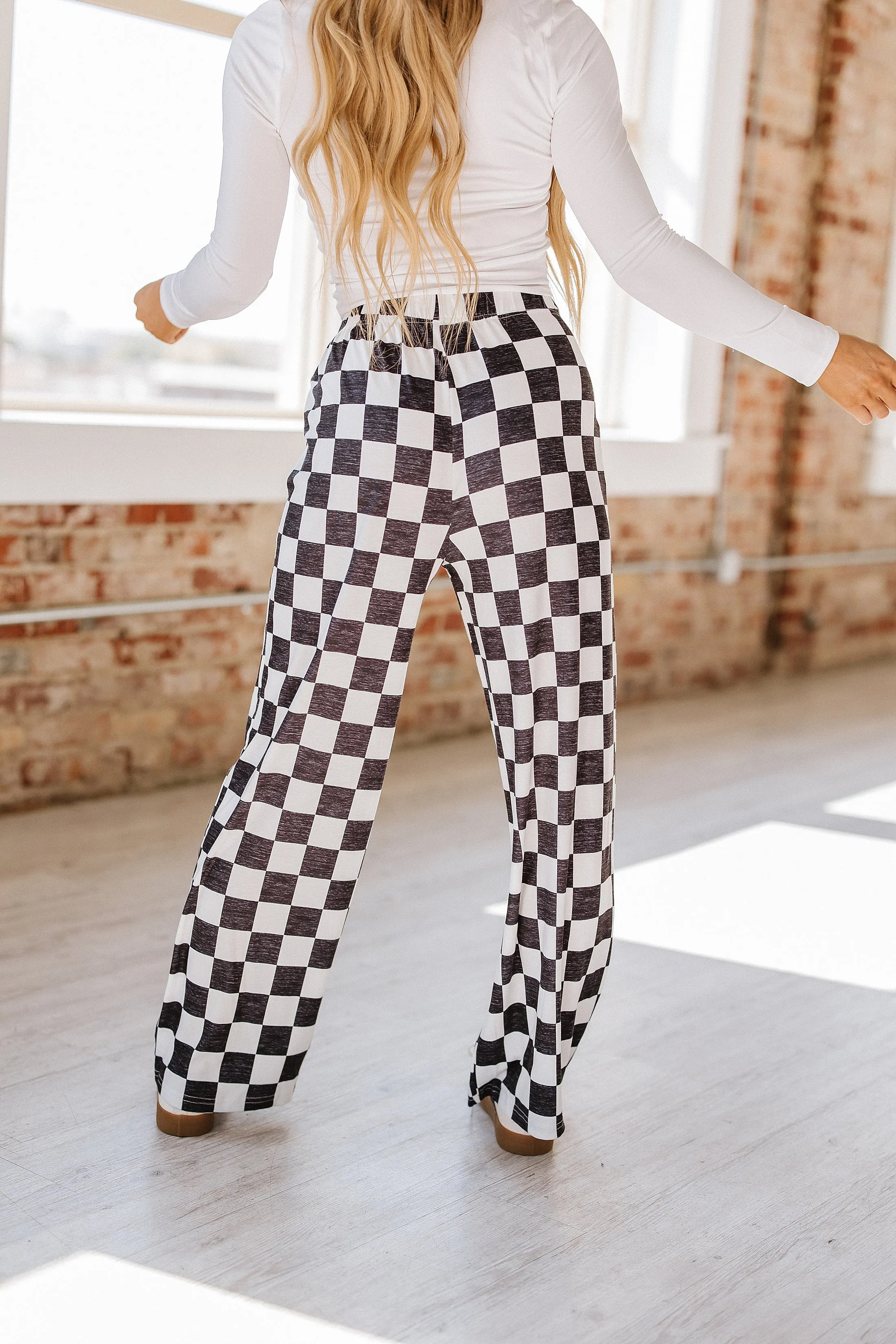 Bridger Checkered Wide Leg Pants | S-XL | PRE ORDER