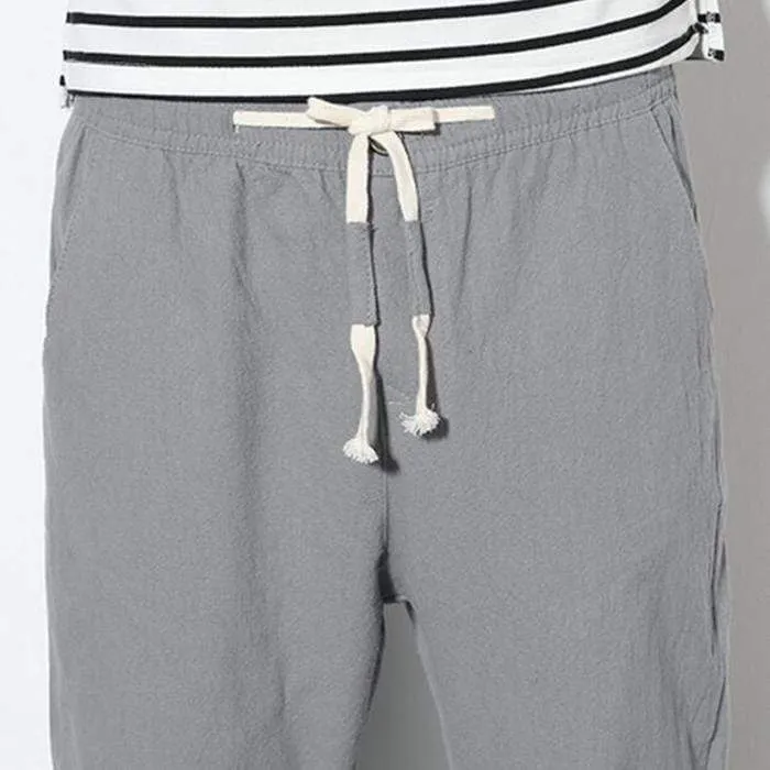 BROOKLYN Linen Joggers