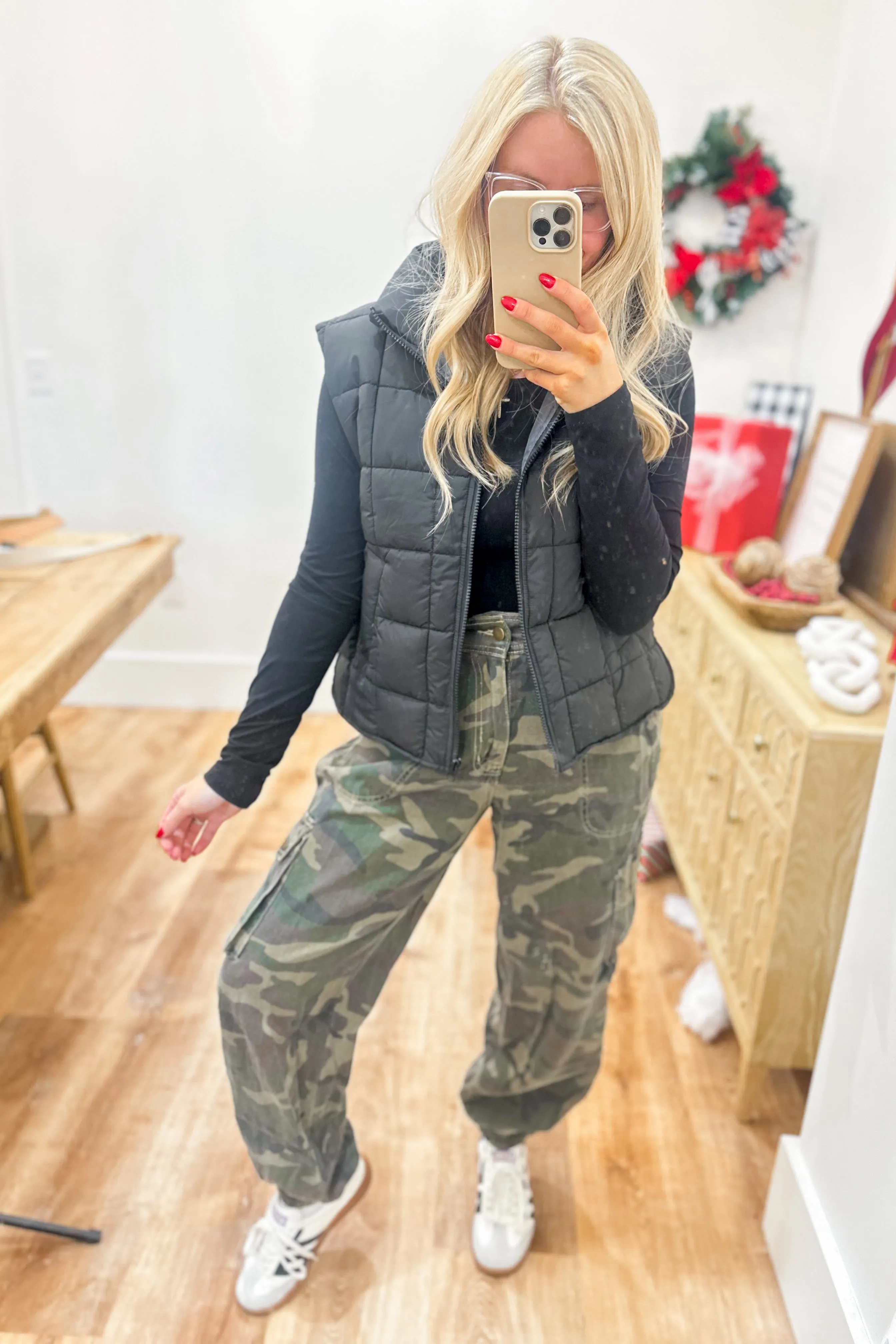 Camille Camo Twill Jogger Pant Bottoms