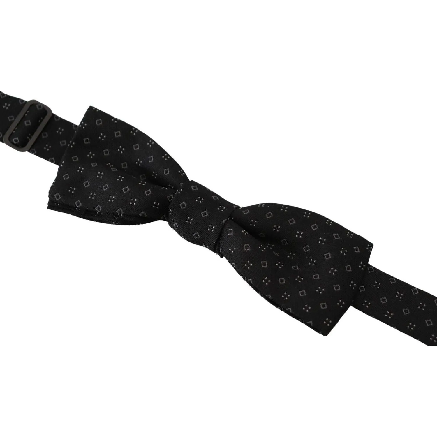 Dolce & Gabbana Elegant Silk Black Bow Tie for Men
