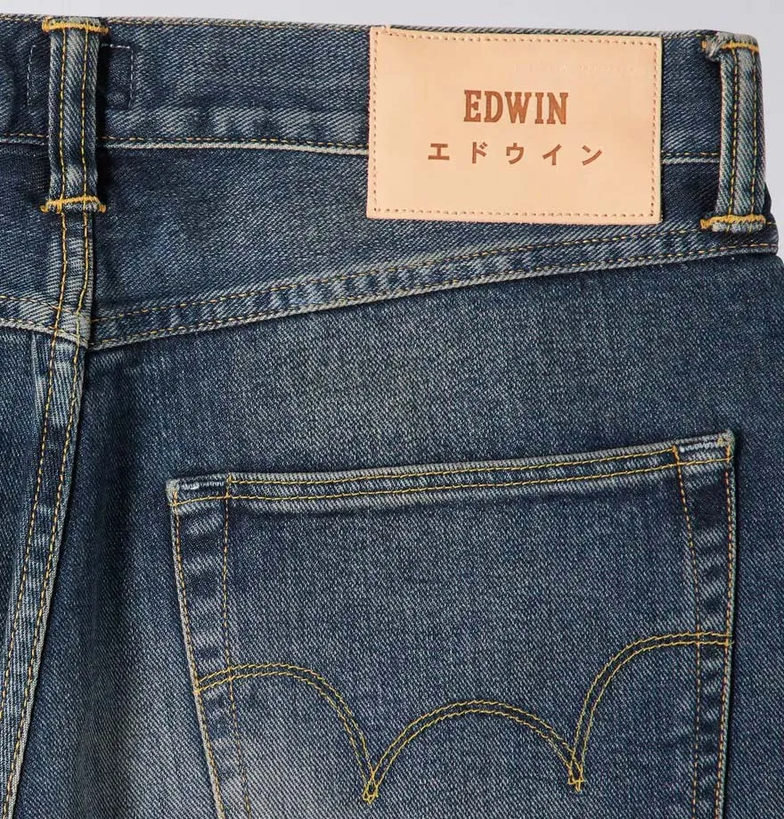 Edwin ED-45 Loose Tapered Jeans – Yoshiko Left Hand Denim – Blue Naoki Wash