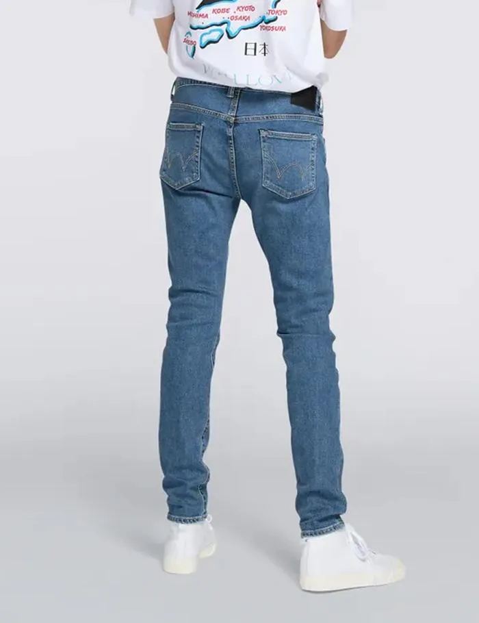 Edwin 'Made in Japan' Kaihara Selvage 12oz Jeans (Slim Tapered) - Blue Mid-Used