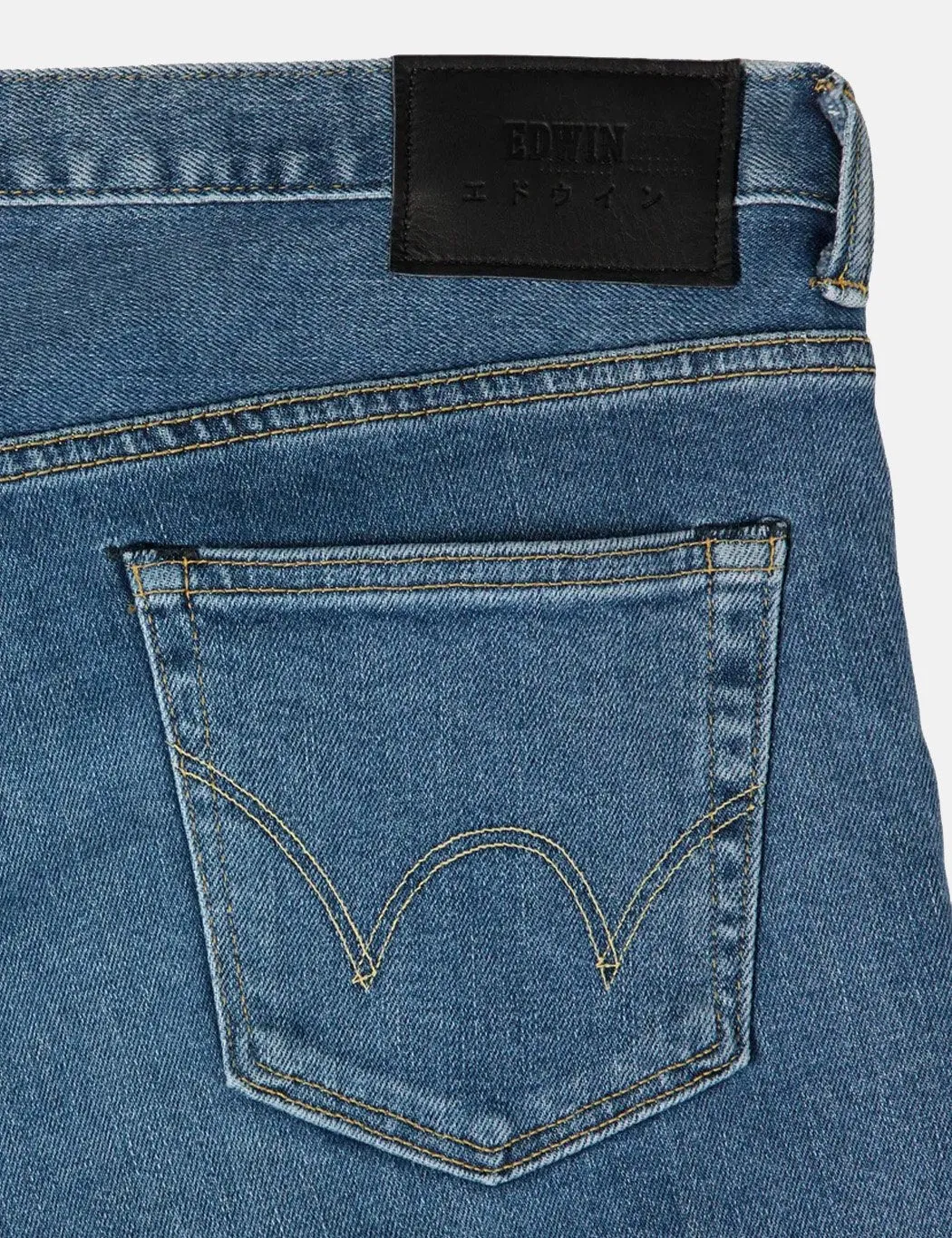 Edwin 'Made in Japan' Kaihara Selvage 12oz Jeans (Slim Tapered) - Blue Mid-Used