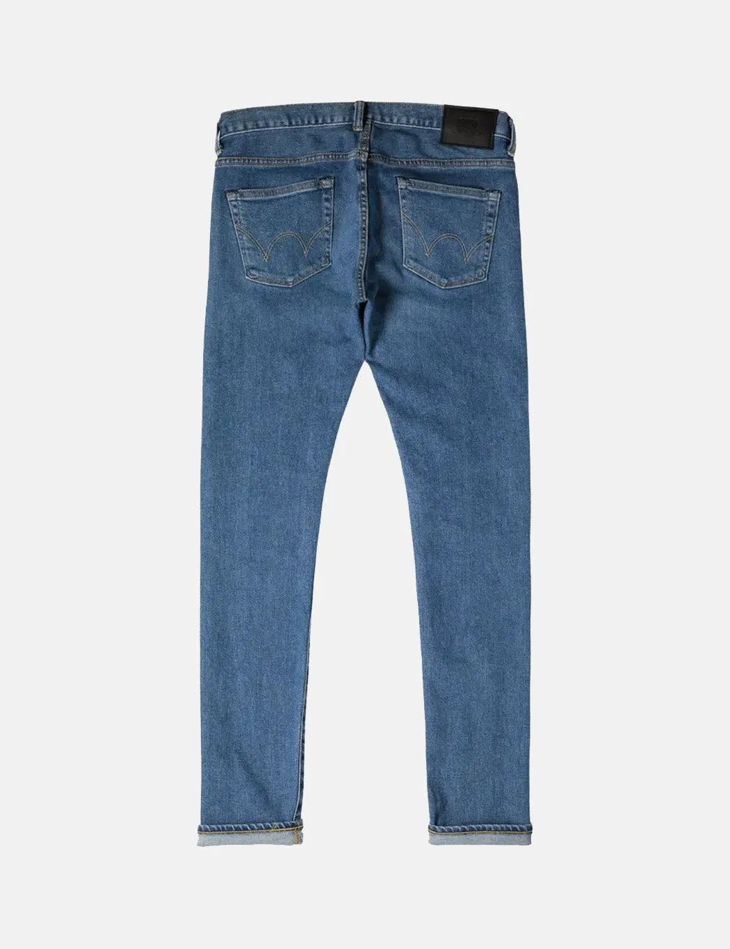 Edwin 'Made in Japan' Kaihara Selvage 12oz Jeans (Slim Tapered) - Blue Mid-Used