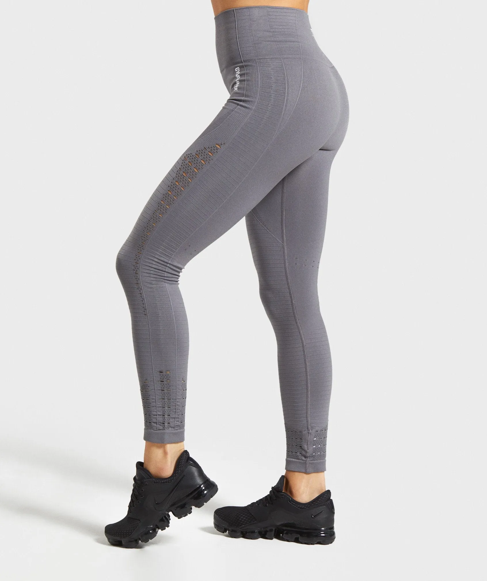 Gymshark Energy  Seamless Leggings - Smokey Grey