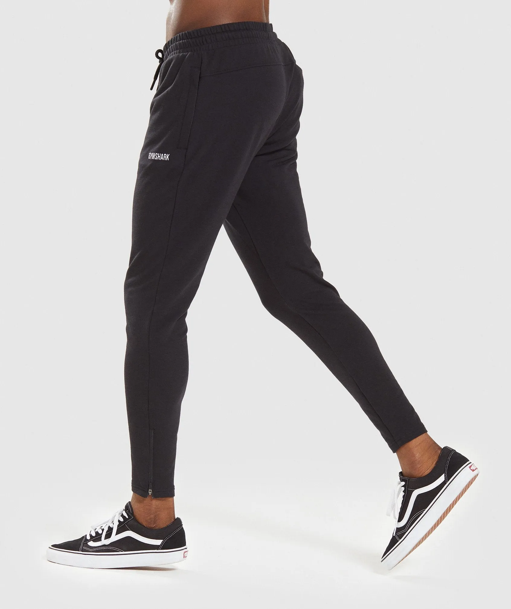 Gymshark Fit Tapered Joggers - Black
