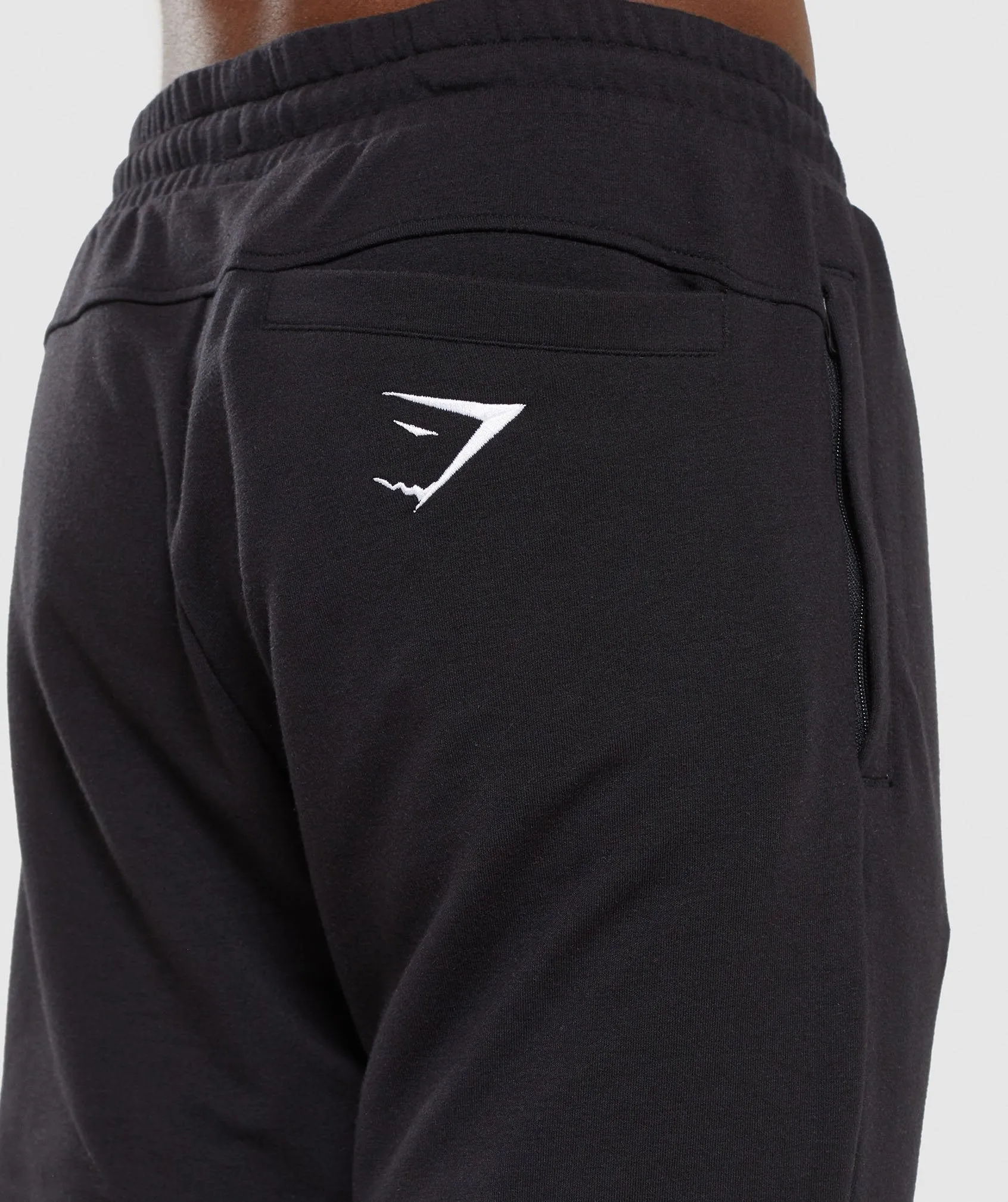 Gymshark Fit Tapered Joggers - Black