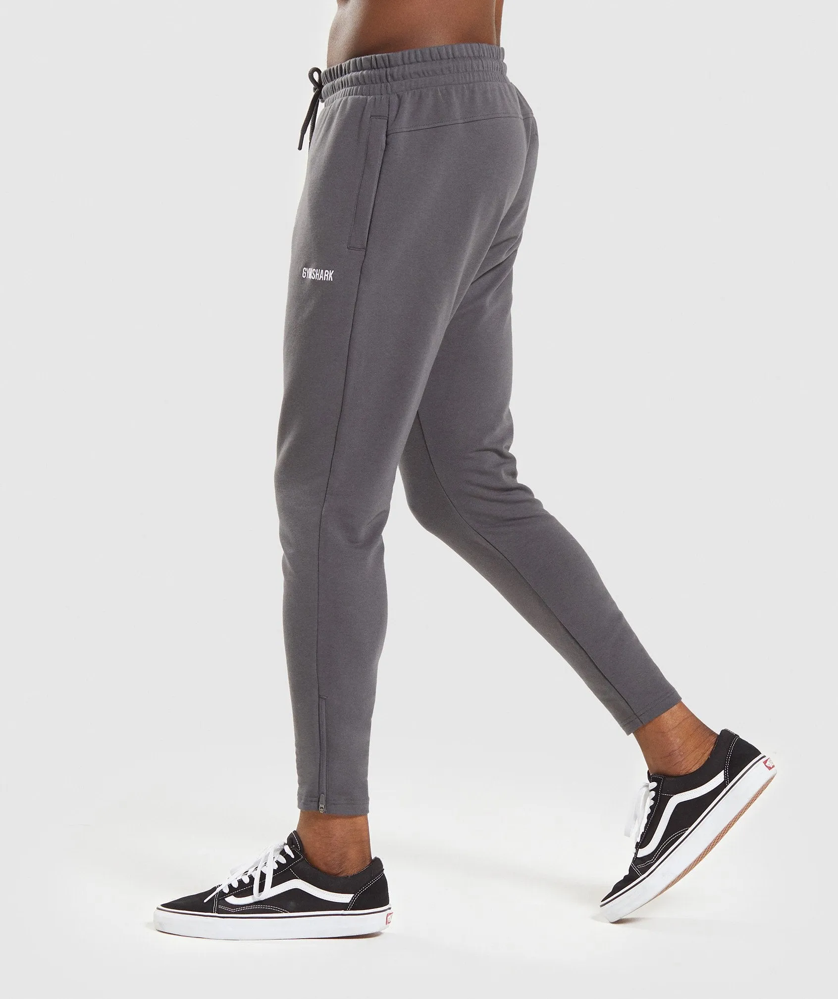 Gymshark Fit Tapered Joggers - Charcoal