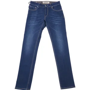 Handpicked 'Orvieto' Slim-Fit Stretch Denim Jeans