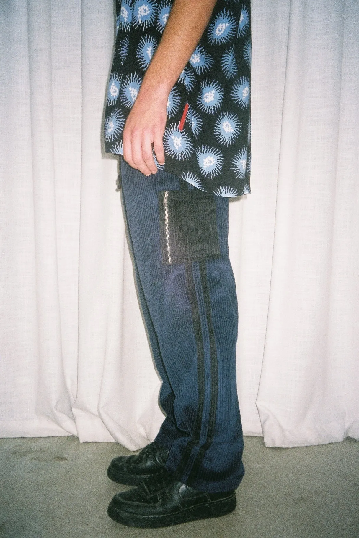 HARD CORD PANT / NAVY