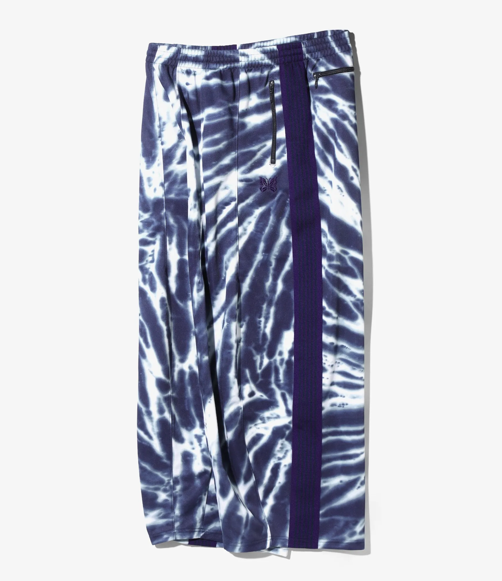 HD Track Pant – Navy Tie Dye Smooth Polyester