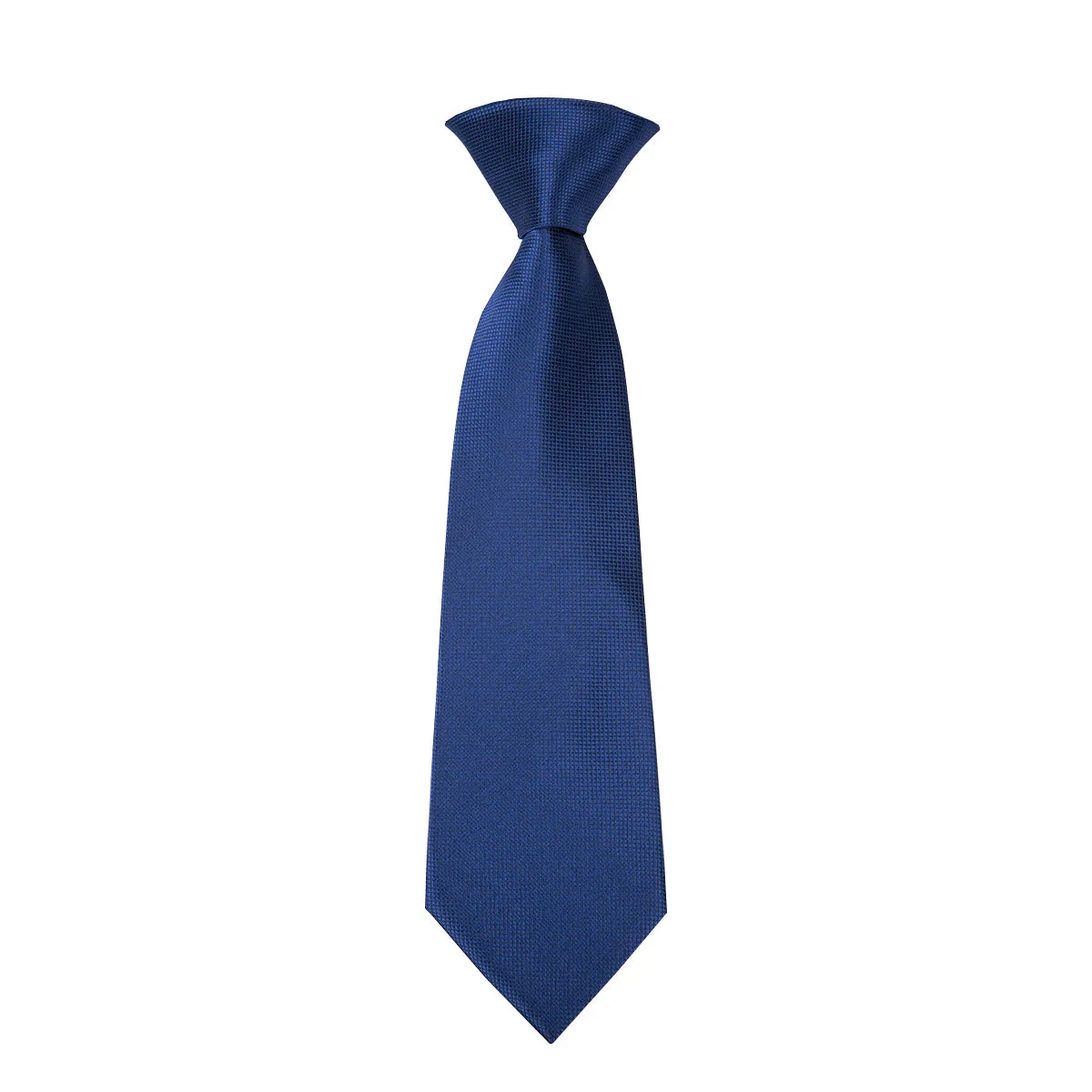 Hi-Tie Blue Plaid Children's Kids Boys Tie Pocket Square 6cm