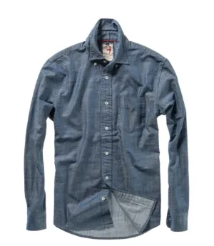 Huntsman Blues Shirt - Bright Indigo Twill