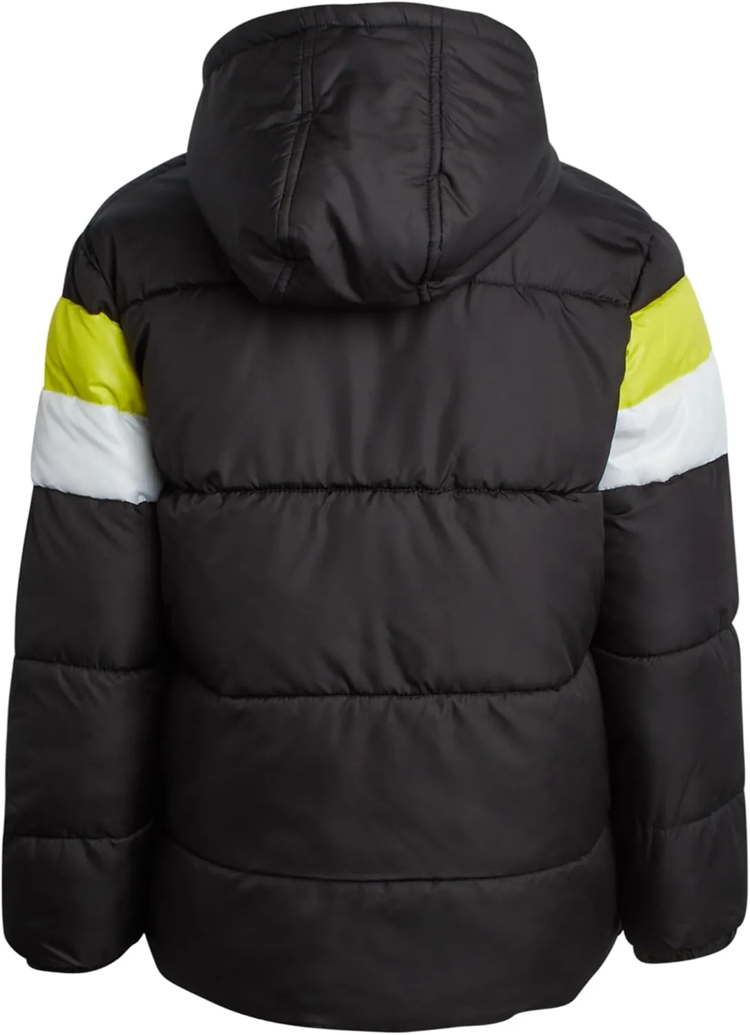 iXtreme Boys' Winter Jacket - Fleece Lined Bubble Puffer Water Repellent Ski Jacket with Winter Hat for Boys (8-18)