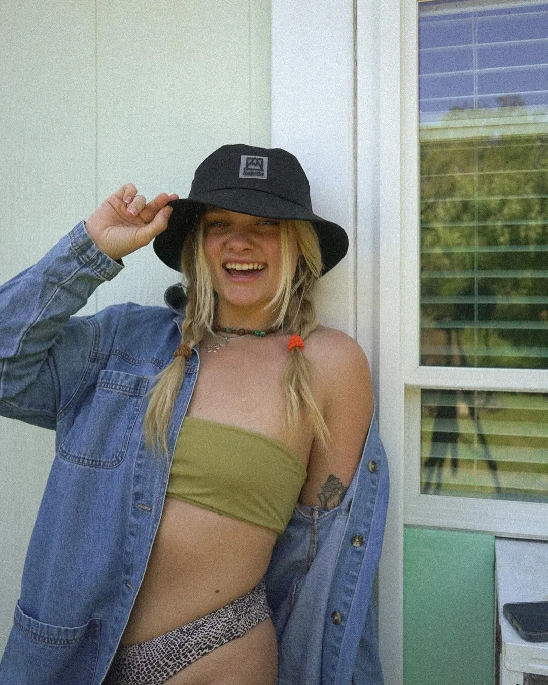 Logo Adjustable Bucket Hat