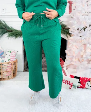 Lula Pine Bow Print Knit Pant