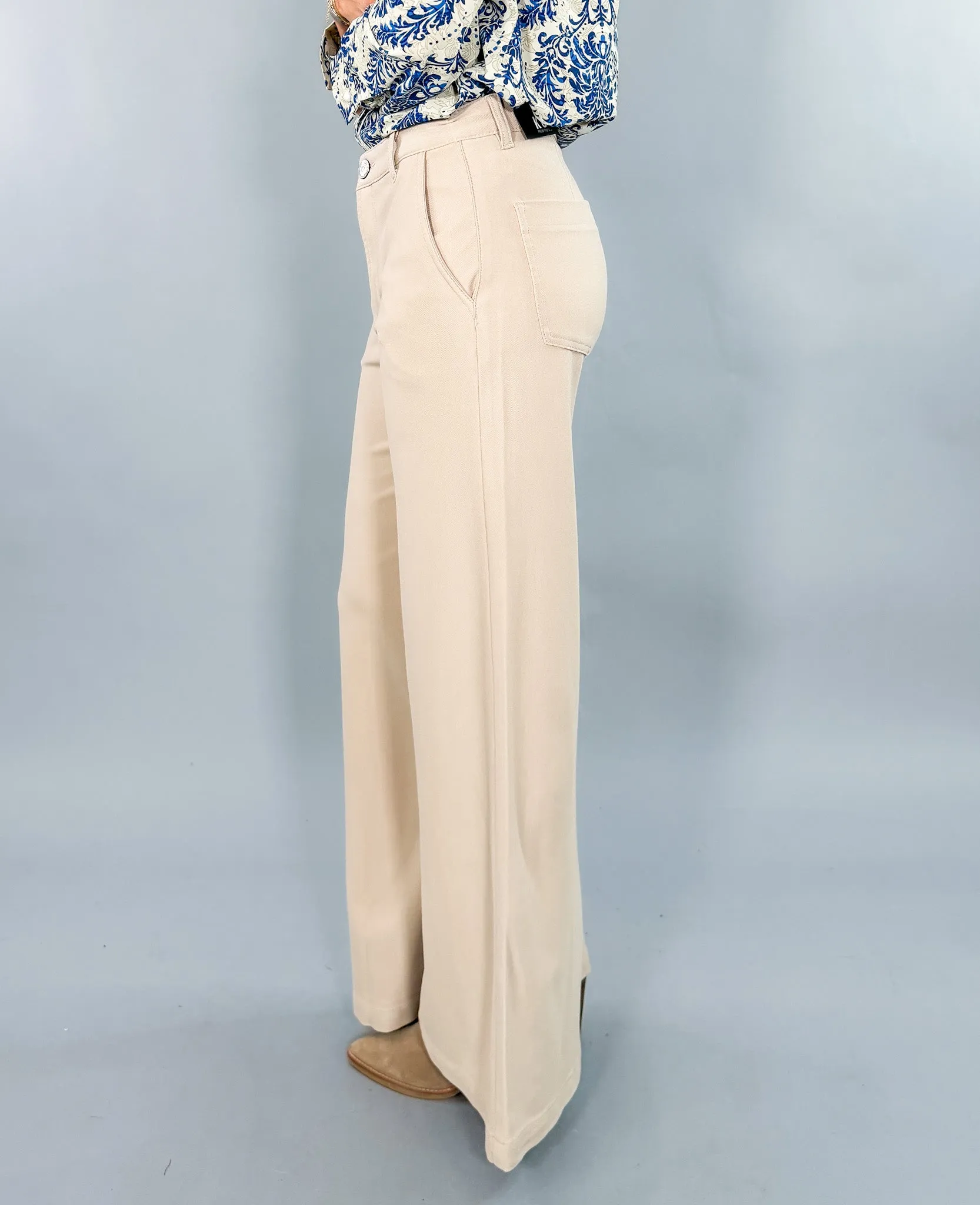 Meg Stone Wide Leg Trouser Pant