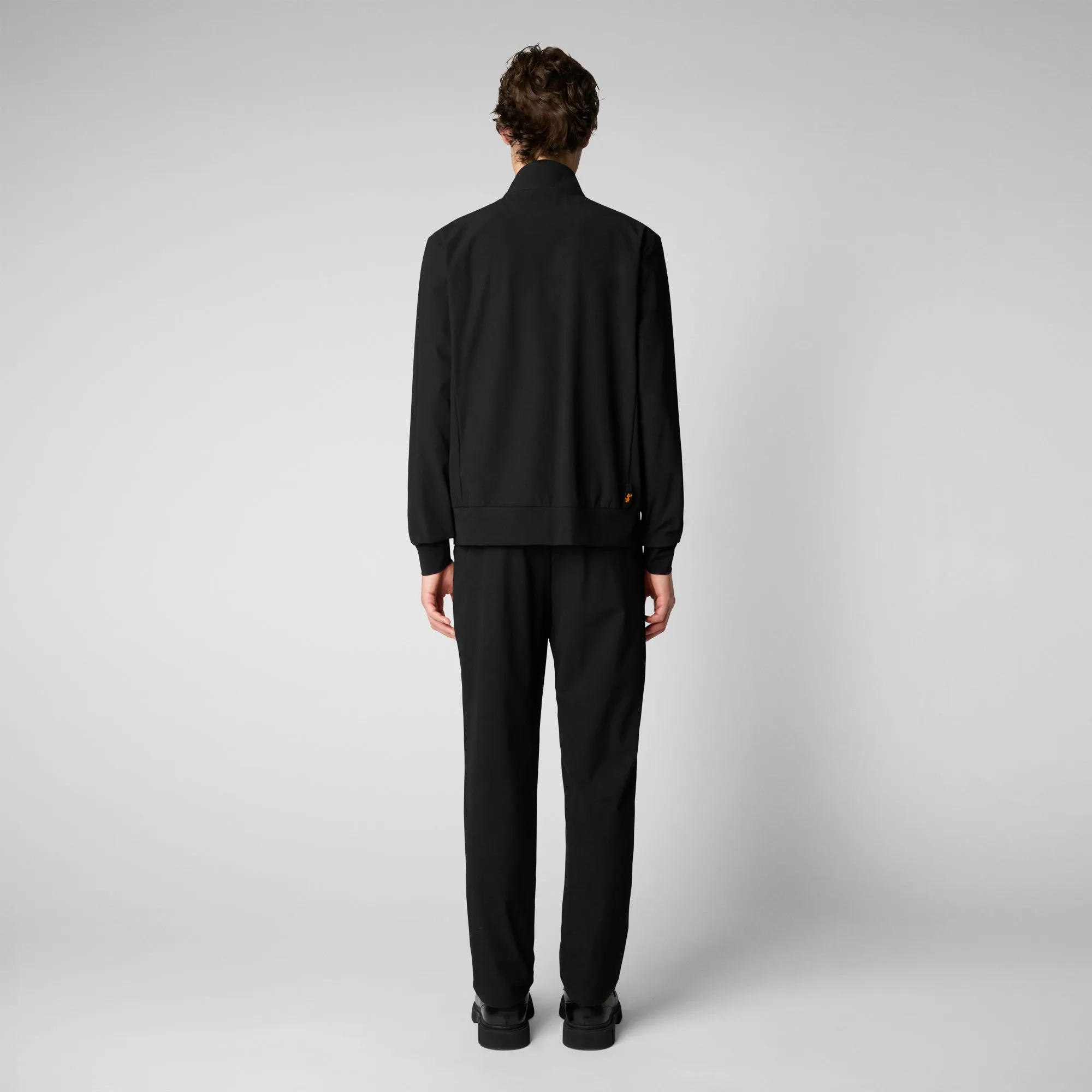 Men's Tulio Zip-Up Sweatshirt in Black