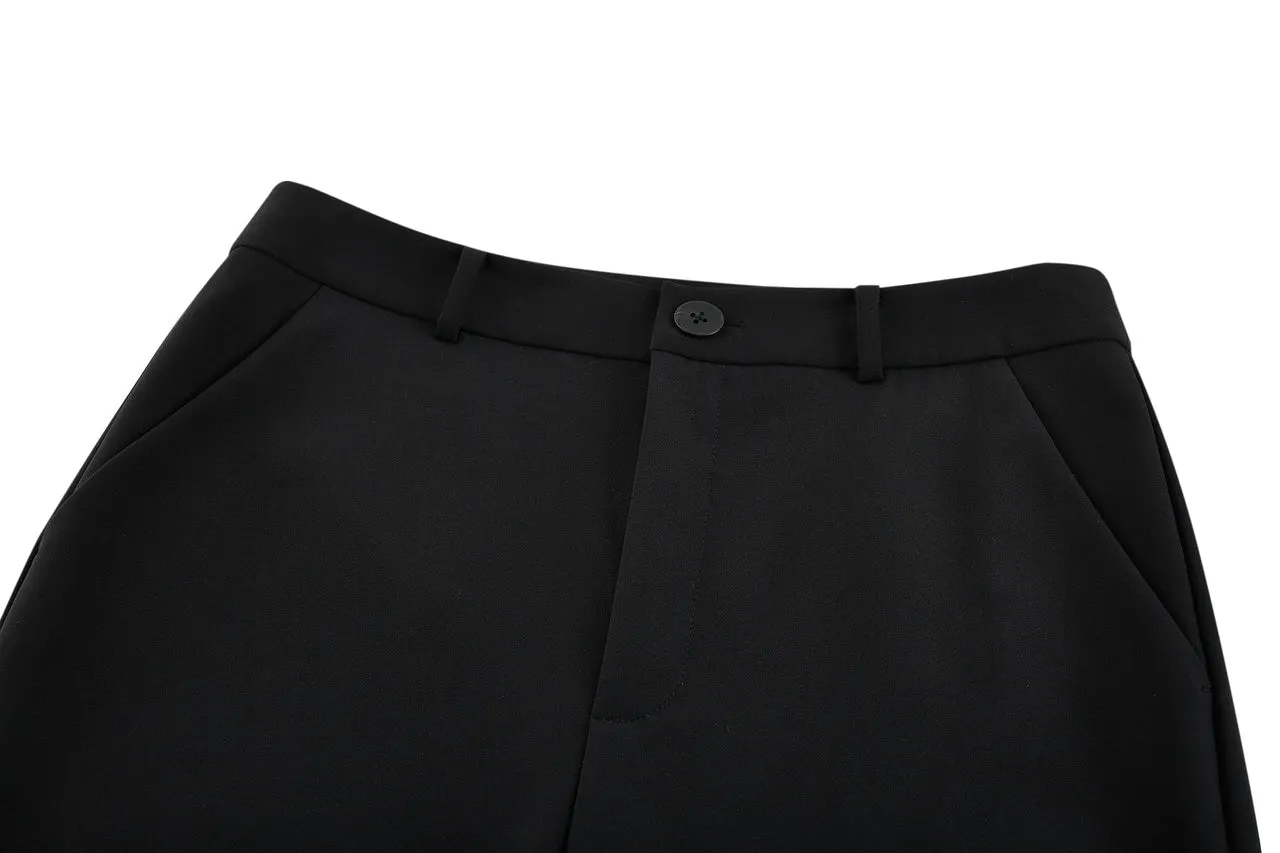 Multiway Sretch Regular Straight Leg Pants