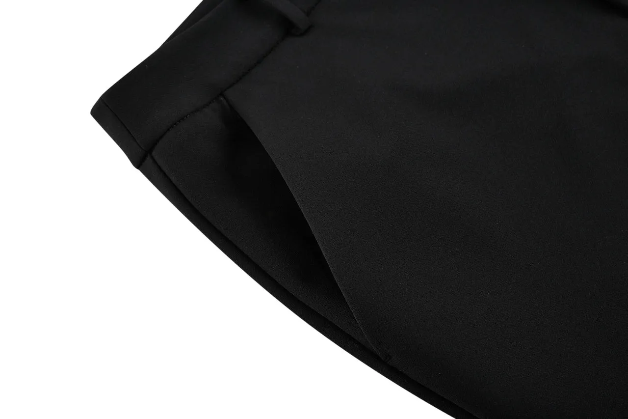 Multiway Sretch Regular Straight Leg Pants