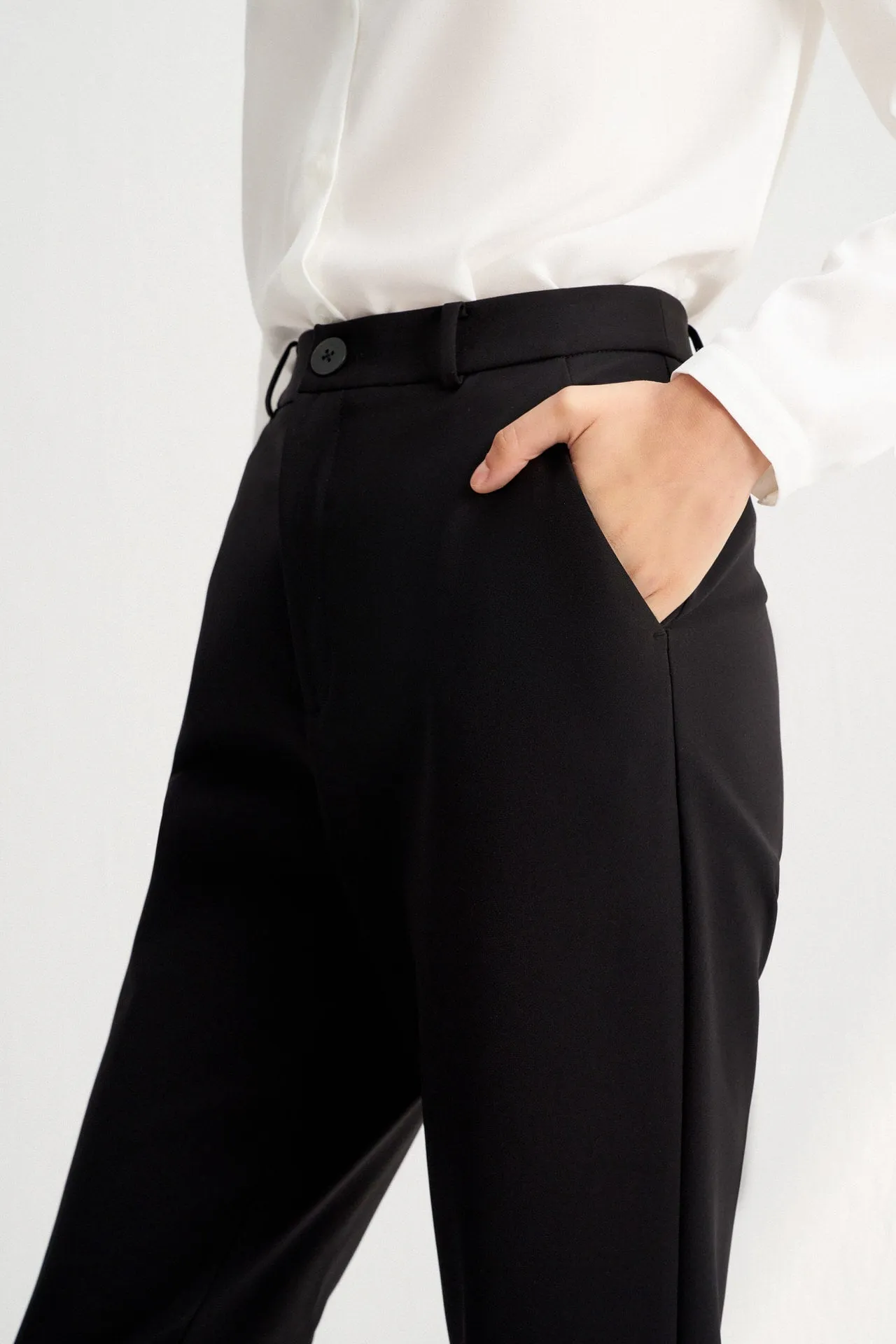 Multiway Sretch Regular Straight Leg Pants