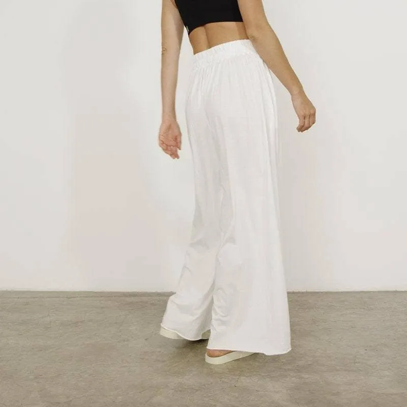 Organic Pima Wide Leg Pant