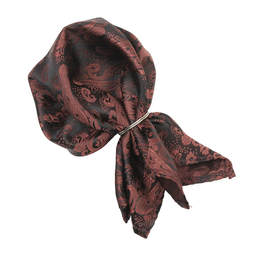 Peluche Fine Elegance Black Cummerbund, Bow Tie & Pocket Square Set