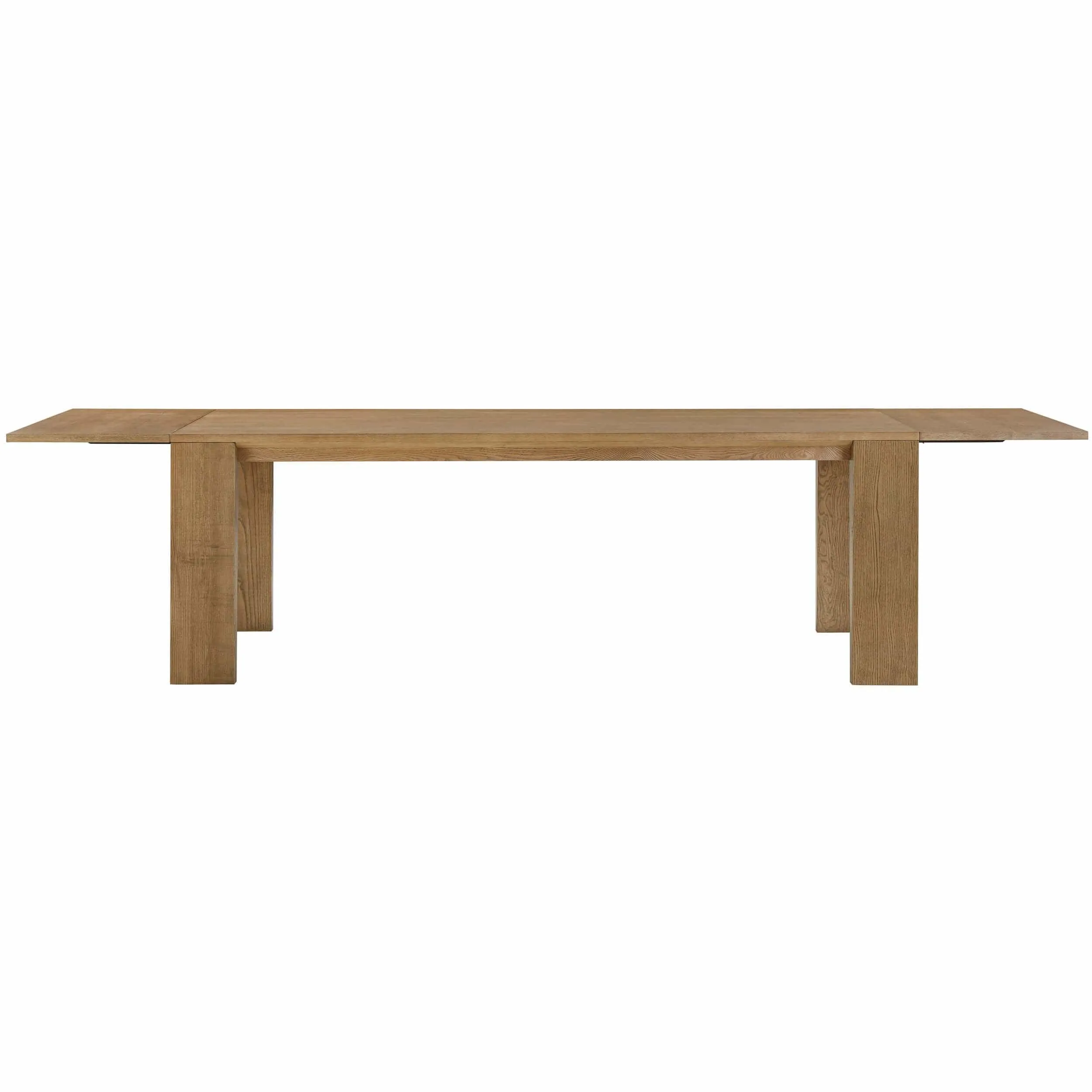 Polly Rectangular Extension Dining Table, Natural