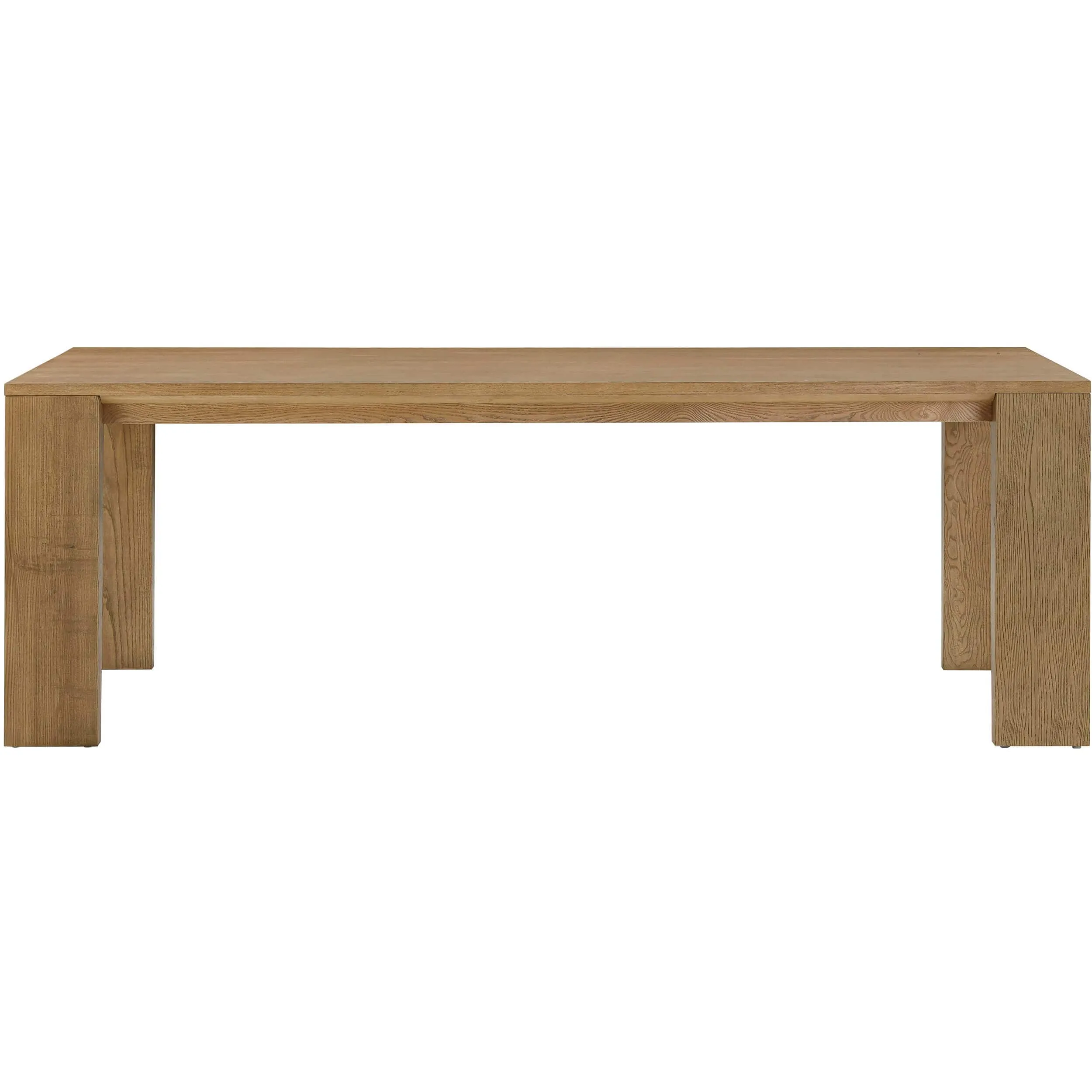 Polly Rectangular Extension Dining Table, Natural