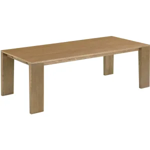 Polly Rectangular Extension Dining Table, Natural