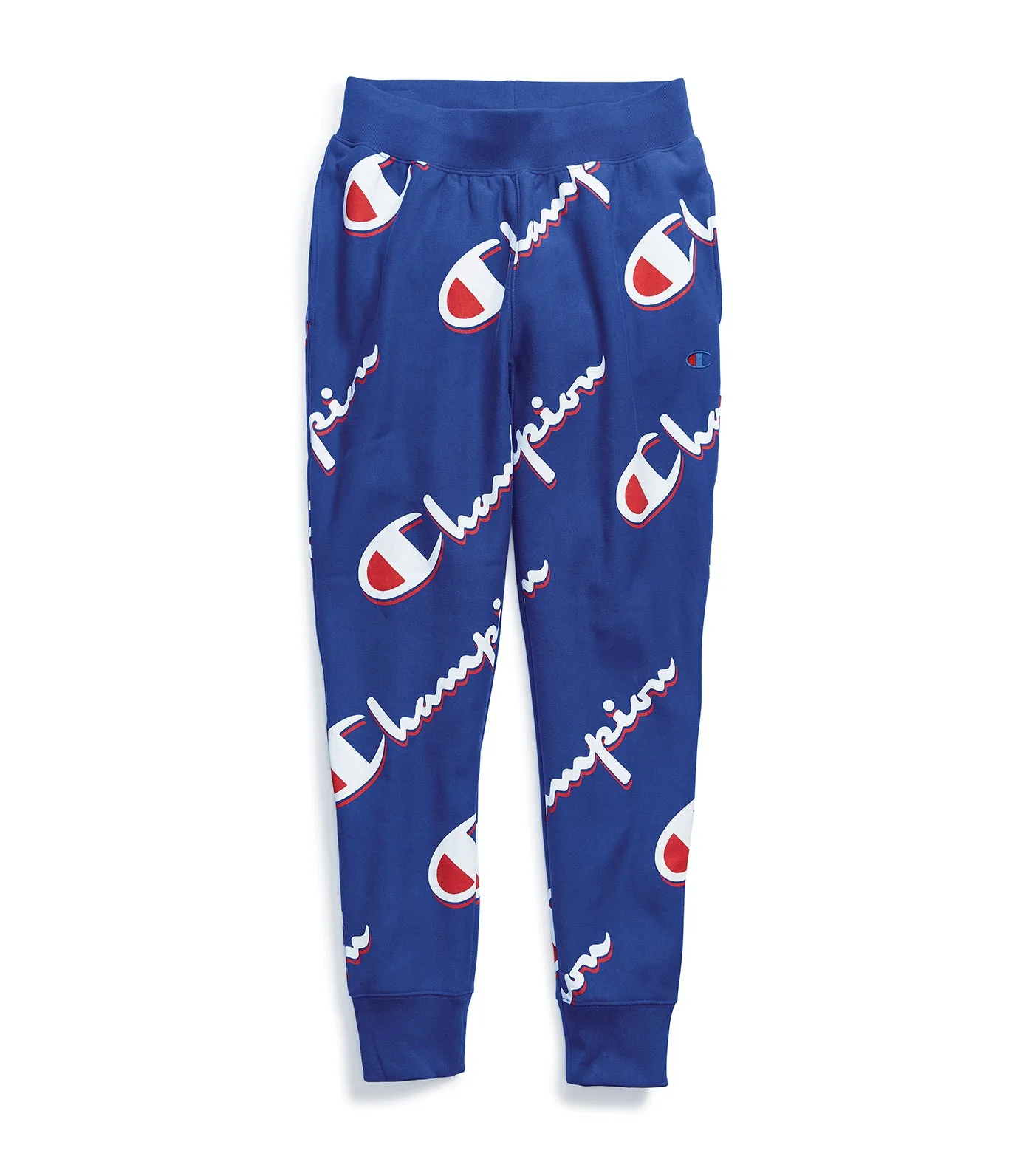 Reverse Weave Jogger-All Over Print Dropshadow Script Surf The Web