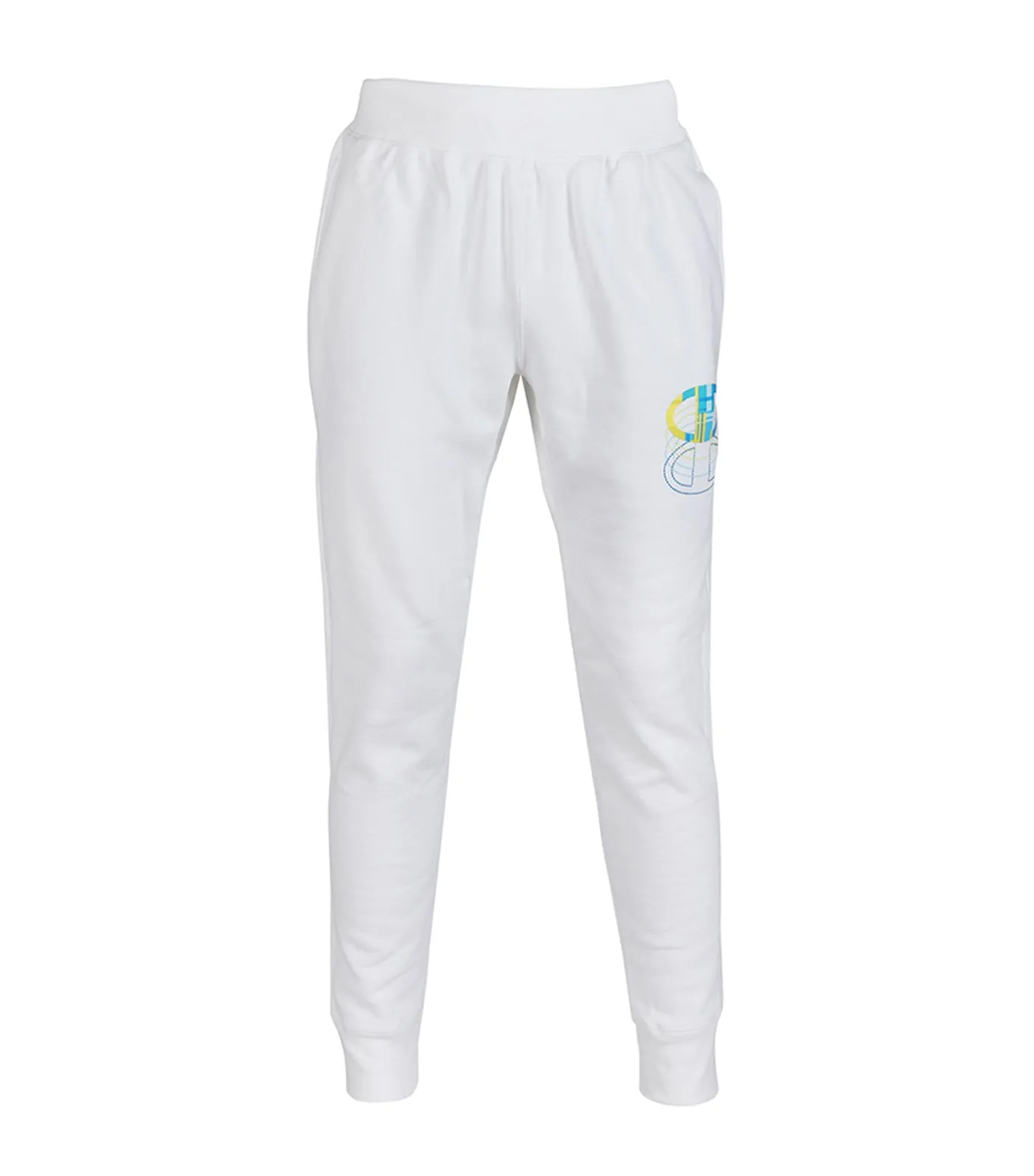 Reverse Weave Jogger White