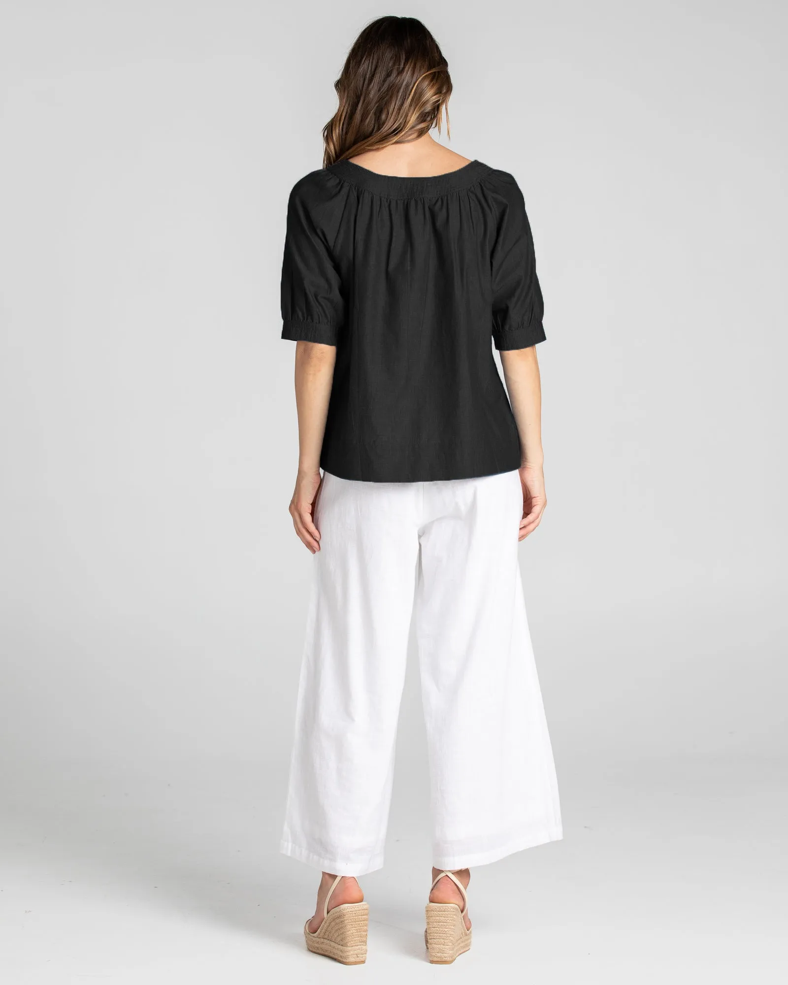 Ria Pant No Pockets - White