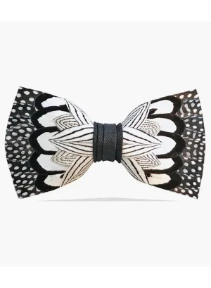 RIVER WIND FEATHER BOW TIE