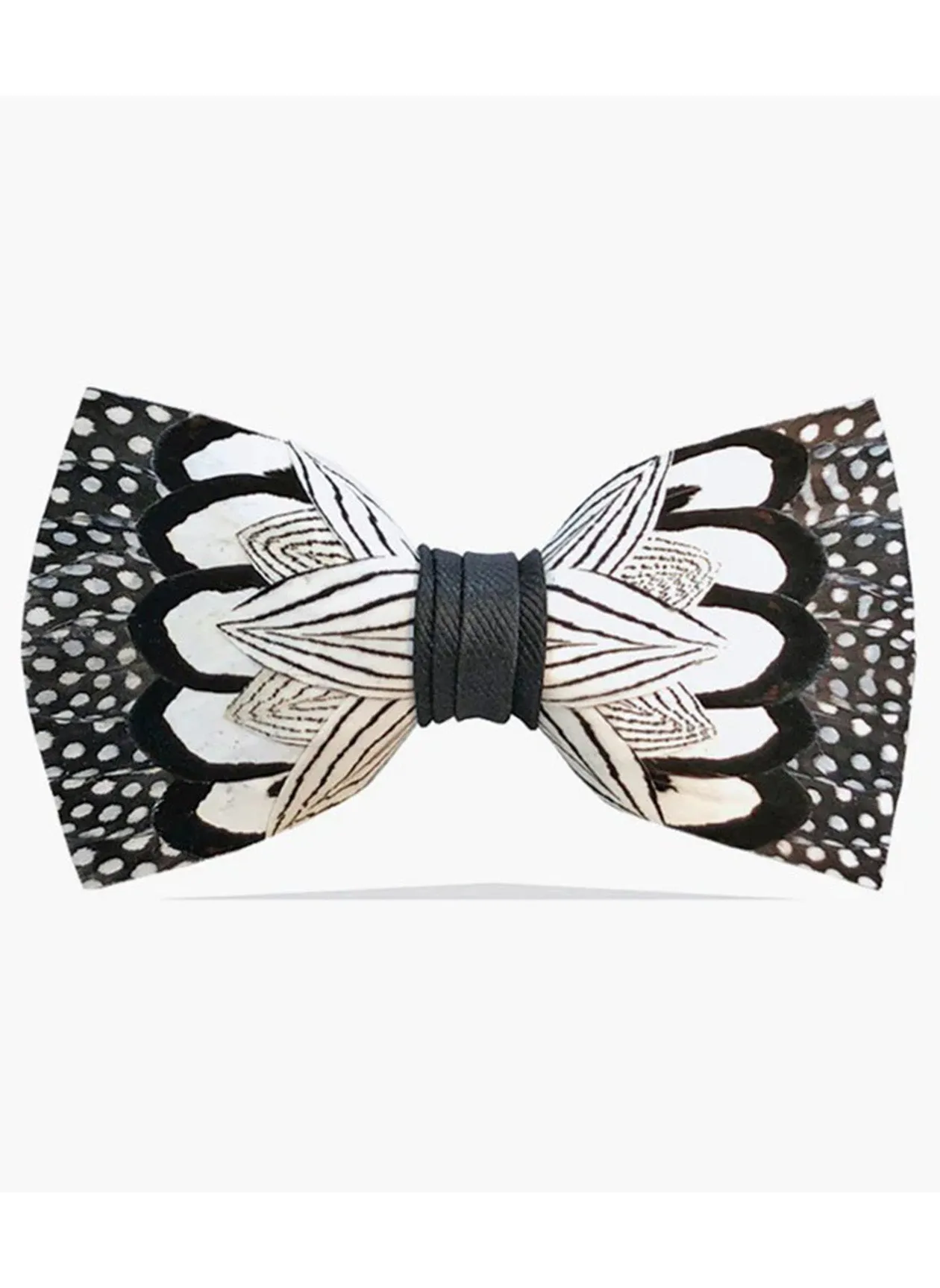 RIVER WIND FEATHER BOW TIE