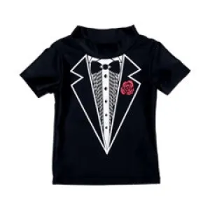 Rock Your Baby Tuxedo Rashie