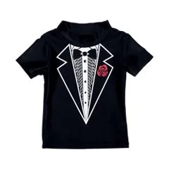 Rock Your Baby Tuxedo Rashie